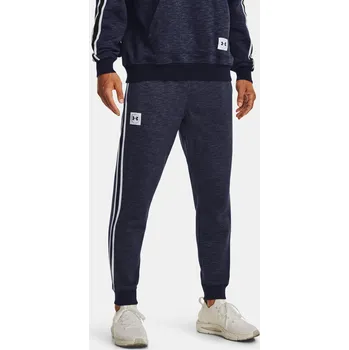 Pánské tepláky Under Armour UA Essential Heritge Flc Jgr-NVY - tmavě modré Velikost: L