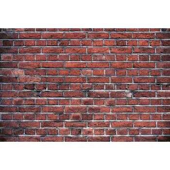 Fototapeta DIMEX | Vliesová fototapeta Tmavě červené cihly MS-5-2658 | 375 x 250 cm | červená, bílá + Vliesová fototapeta na stěnu DIMEX Tmavě červené cihly MS52658 v rozměru 375 x 250 cm + lepidlo zdarma
