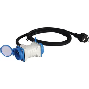 Příslušenství ke karavanu Prodlužovací kabel rozdělovače Carbest Schuko - 1xSchuko zástrčka na 2xSchuko zásuvka