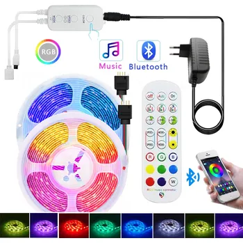 LED páska Light S5105/B LED pásek RGB 10 metrů Bluetooth Music (LED pásek multicolor 10 metrů komplet )