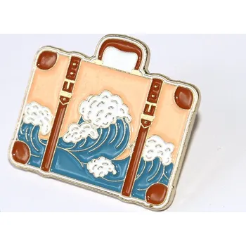 Brož Brož BeCool - Kufr se vším, Svoboda při cestování, Miluji moře, Oceán a vlny, Nové cesty, Dobrodružství, Adventure 3294