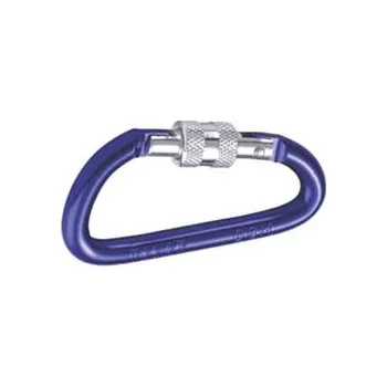 Jištění Karabina hliníková barevná D 50 mm s pojistkou