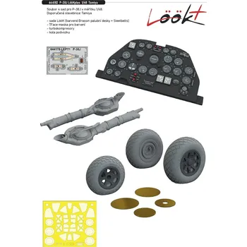 Plastikový model Eduard 1/48 P-38J LööKplus (TAMIYA)