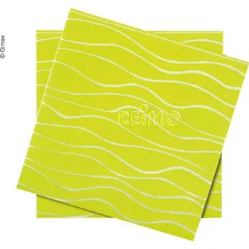 Příslušenství ke karavanu GIMEX Ubrousky, limetkové, velikost 165x165mm, 20 kusů