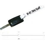 Bílé papírové visačky na klíče s průvlačným poutkem 1000ks - 434080070