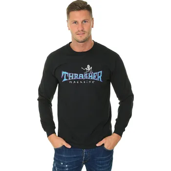 Pánské oblečení tričko Thrasher Gonz Thumbs Up LS - Black S