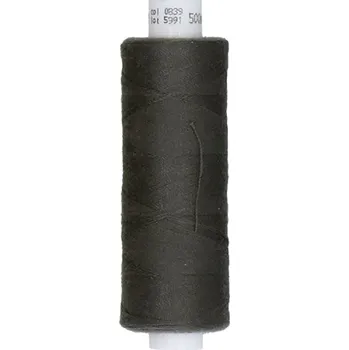 Nit Ariadna Polyesterová střižová nit Talia 120 500 m - 0839 - šedá