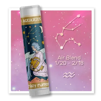 Péče o rty CRAZY RUMORS Balzám na rty Zodiac Vodnář 4,4 g