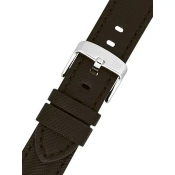 Řemínek na hodinky Kožený řemínek Morellato Riding 4749797.032 M, hnědý, ekokůže