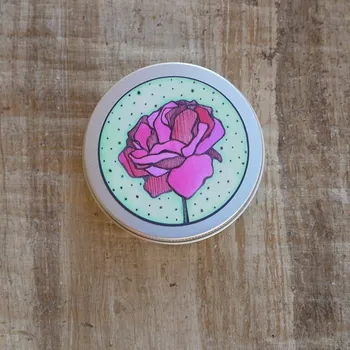 Mýdlo PONIO Přenoska nižší hliníková plechovka růže 1 ks