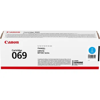 Počítačové příslušenství Toner Canon Cartridge 069 azurový