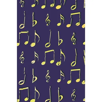 Malování podle čísel - Noty Velikost: 40x60cm, Rámování: Pouze srolované plátno