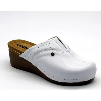 Dámské pantofle Leon Dámská zdravotní obuv Leons Dajana - Bílá Barva: Bílá, Velikost: 37