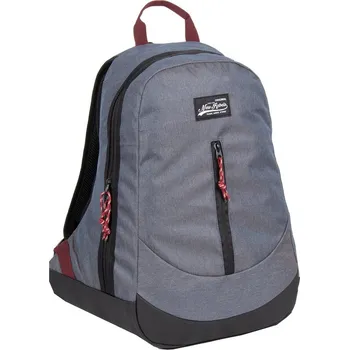 Městský batoh Batoh New Rebels Andes Front Zip Black 25L šedá