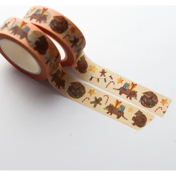 Lepicí páska ePiPí Washi páska - Vánoční pásovec