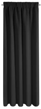 Eurofirany Logan zatemňovací závěs černý 270 x 135 cm