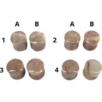 Náušnice Atreya Kamenný plug Tisovecký mramor II 10 Typ: 1B