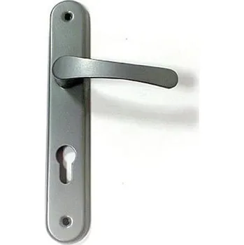 MAGICHOME Štíty dveřní s klikou 72mm FAB MANUELA stříbrná