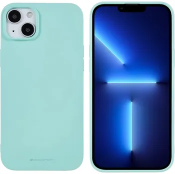 Pouzdro na mobilní telefon Mercury Ochranný kryt pro iPhone 14 PLUS - Mercury, Soft Feeling Mint