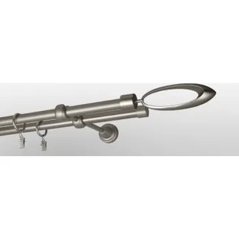 Garnýž Kovová garnýž Satin nickel Ø 19 mm - Venezia