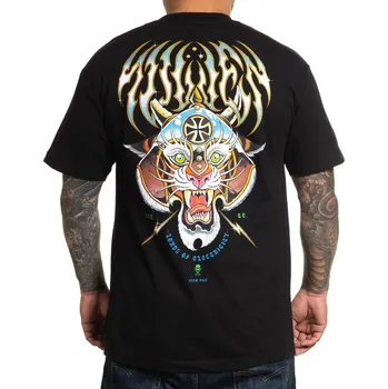 Pánské tričko tričko hardcore pánské - METAL CAT - SULLEN - SCM4200_BK