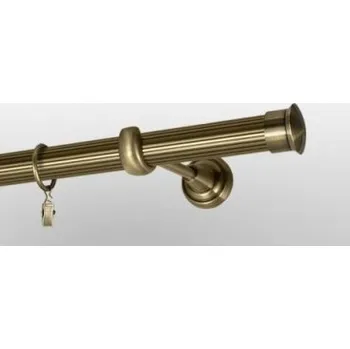 Garnýž Antik Ø 25 mm - koncovka Duo tyč ryhovaná