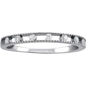 Prsten Stříbrný prsten Erica s Brilliance Zirconia