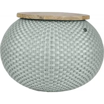 Konferenční stolek Handed By stolek HALO v. 40 cm, světle šedý
