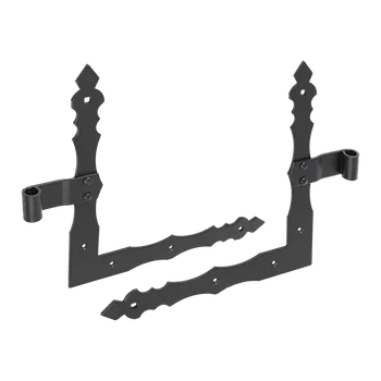 pant Závěs rohový černý (1xL+1xP) C 350/13, 350 x 300 x 4mm (827322)