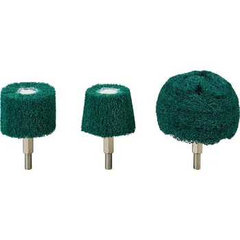 Brusný kotouč PARKSIDE® Sada brusných a lešticích kotoučů (sada kotoučů z rouna PVSG 3 A1, 3dílná)