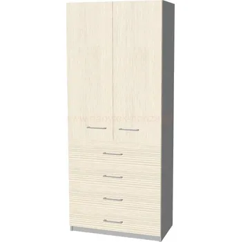 Rozvaděč T0-18 vysoká, 4 zásuvková, dveře