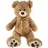 plyšák Teddies Medvěd s mašlí 72 cm světle hnědý