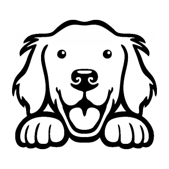 Polep vozidla Pes 175 pravá hlavička vykukuje (01 - černá) SAMOLEPKA NA AUTO, NÁLEPKA, FÓLIE, POLEP, TUNING, VLASTNÍ TEXT, TISK, AUTOSAMOLEPKY.cz, POLEPY, OBRÁZEK, LOGO, 3D STICKERS