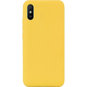 Pouzdro na mobilní telefon Silikonový obal Redmi 9A barevný Barva: Žlutá
