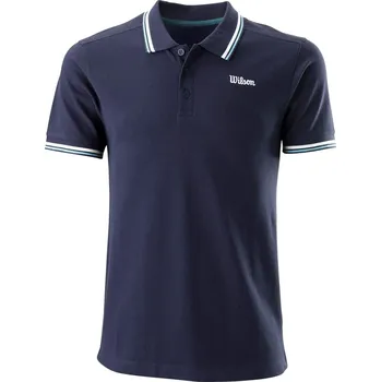 Pánské tričko Bavlněná pique polokošile Wilson M Chi Outer Space M