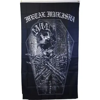 VLAJKA METAL MULISHA REMNANT GARAGE - černá + při osobním odběru 626 Kč
