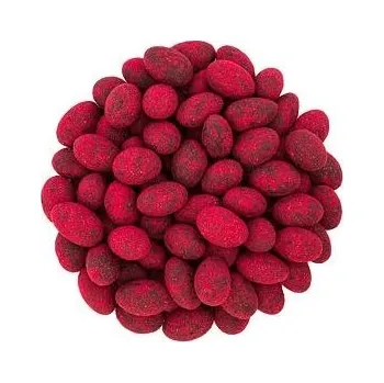 Čokoláda Mandle v hořké čokoládě s malinami váha 200g