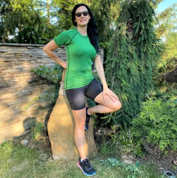 Dámské tričko TERMOVEL Dámské tričko MODAL KRR W - zelené VELIKOST: S