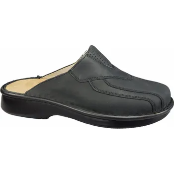 Pánské pantofle 1515 - 60V pánské zdravotní kožené nazouváky s podporou klenby 41