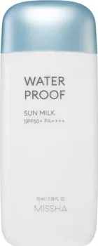 Missha All Around Safe Block Waterproof Sun Milk voděodolné mléko na opalování SPF 50+ 70 ml