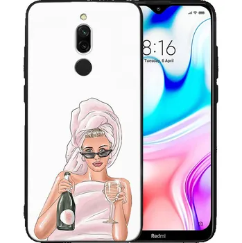 Pouzdro na tablet VSECHNONAMOBIL 50773 MY ART Ochranný obal Xiaomi Redmi 8 -CHAMPAGNE (134)