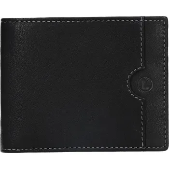 Peněženka pánská peněženka kožená BLC/4124 - černá - BLK