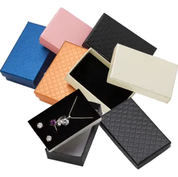 Dárková krabička Dárková krabička na šperky malá, Barva krémová