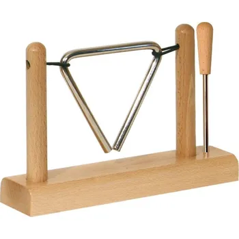 Perkuse GOLDON - triangl se stojanem - 10cm (33710)