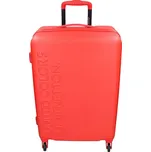 Cestovní kufr United Colors of Benetton Aura M - červená