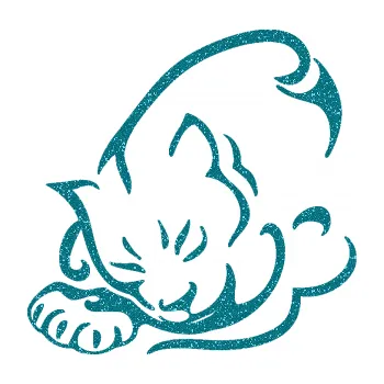 Samolepící dekorace SAMOLEPKA Kočka 030 levá (92 - Ultra Metalic tyrkysová) NA AUTO, NÁLEPKA, FÓLIE, POLEP, TUNING, VLASTNÍ TEXT, TISK, AUTOSAMOLEPKY.cz, POLEPY, OBRÁZEK, LOGO, SAMOLEPKY