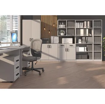 Komoda Kancelářský nábytek Malta - šedá