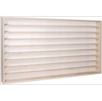 Dřevěná hračka Polička na autíčka přírodní universal velká DOPRAVA ZDARMA