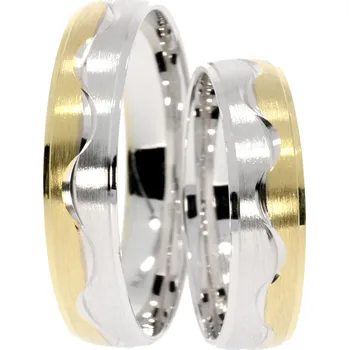 Prsten Zlatnictví Helios Zlaté snubní prsteny C-1488