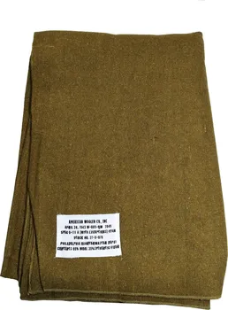 deka Repro deka US Army vlněná 160 x 230 cm khaki